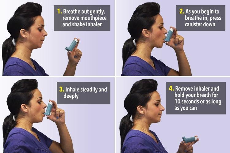 How to Use an Asthma Inhaler